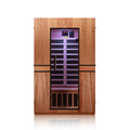 JL9302 - 2-Person Indoor FAR Infrared Sauna, Bluetooth, Canadian Hemlock & Okoume Wood